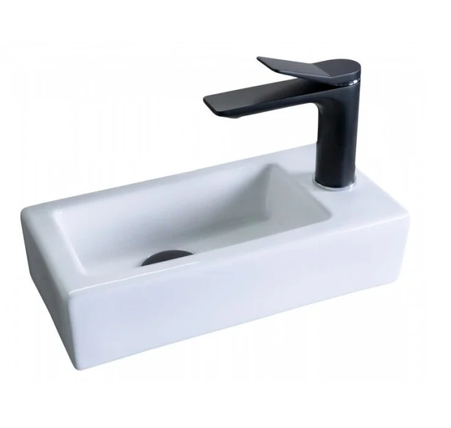 Раковина GID Suspendido N9272R 37 см правосторонняя белая 61105R Раковина GID Suspendido N9272R 37 см правосторонняя белая 61105R