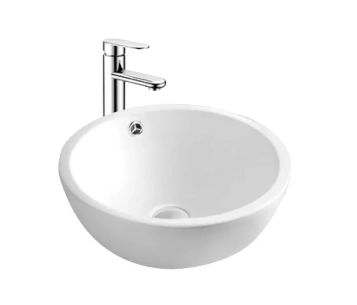 Раковина Акватек 44 см на столешницу белая AQ5354-00